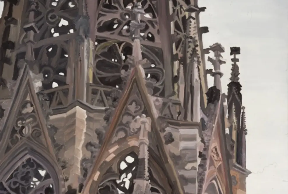 Merzhausen im Dezember - Almut Quaas: Freiburger Münster Bilder - artisse e.V.