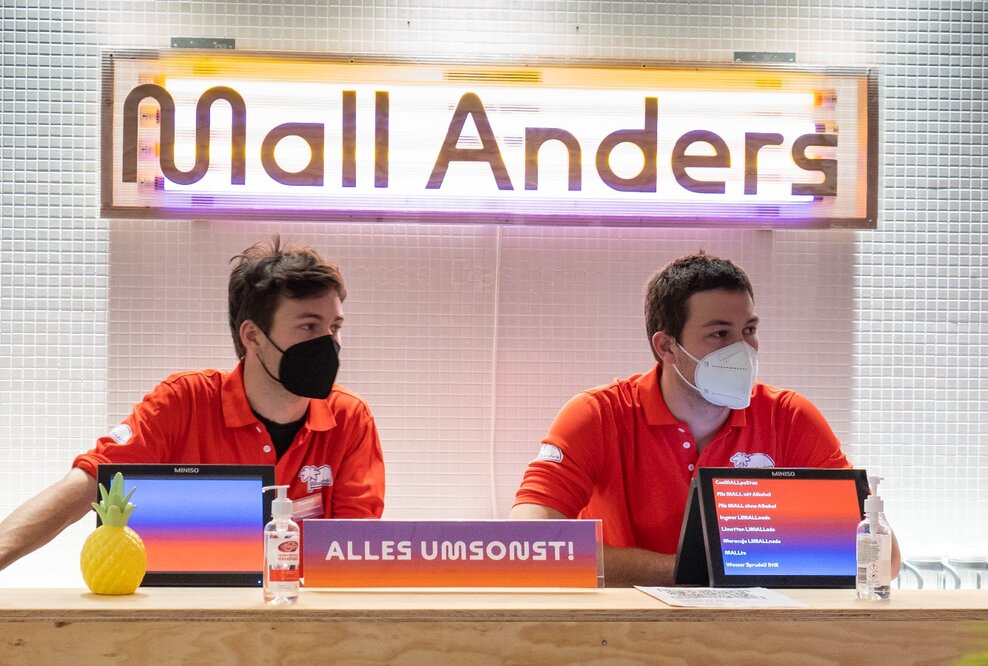 "Mall Anders"- Das Lernlabor der Berliner Universitäten im Shoppingcenter WILMA