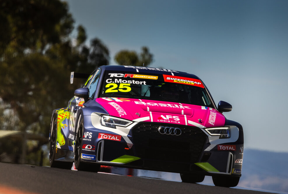Audi RS 3 LMS #25 (MPC Bostik Racing), Chaz Mostert