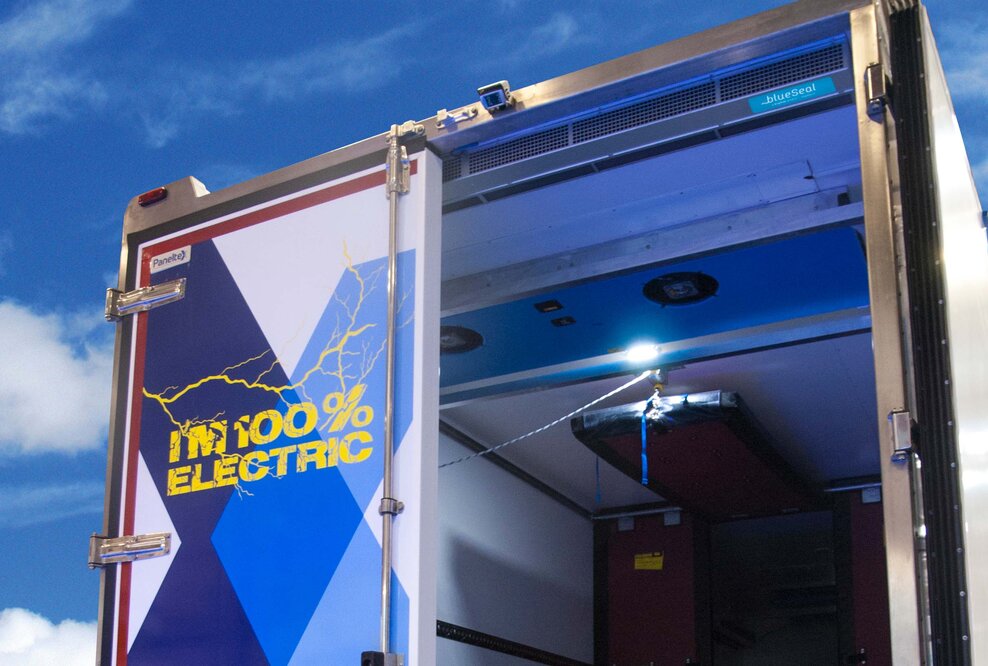 BlueSeal Luftschleier im Elektrofahrzeug