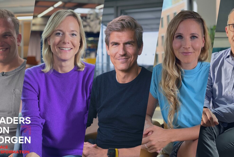 Lernbegleiter*innen - die Digitalexpert*innen Philipp Depiereux, Nina Pütz, Philipp Pausder, Fränzi Kühne & Gisbert Ruehl