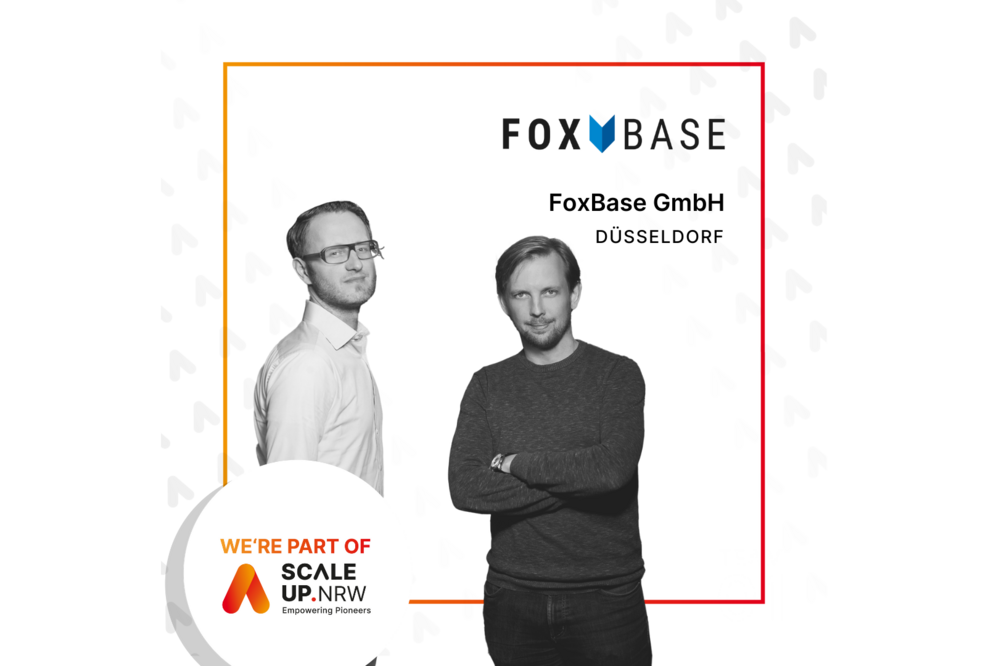 FoxBase als Top Startup in NRW ausgewählt