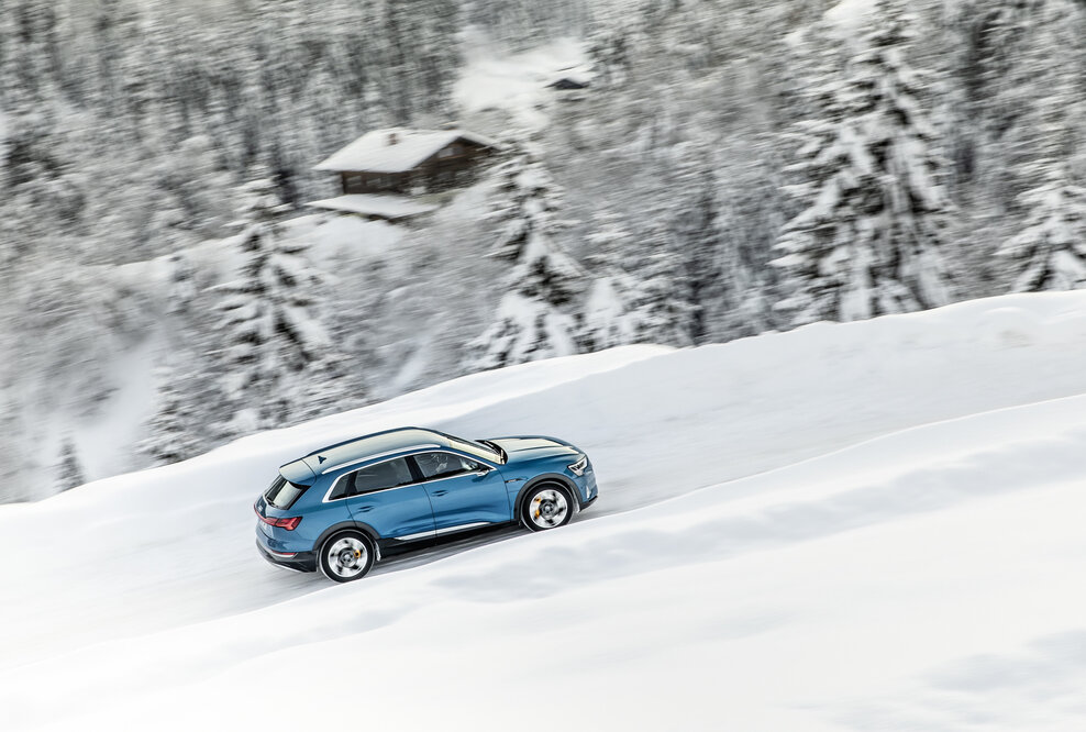 Kalt, kälter, Skandinavien: Mit dem Audi e-tron durch den norwegischen Winter