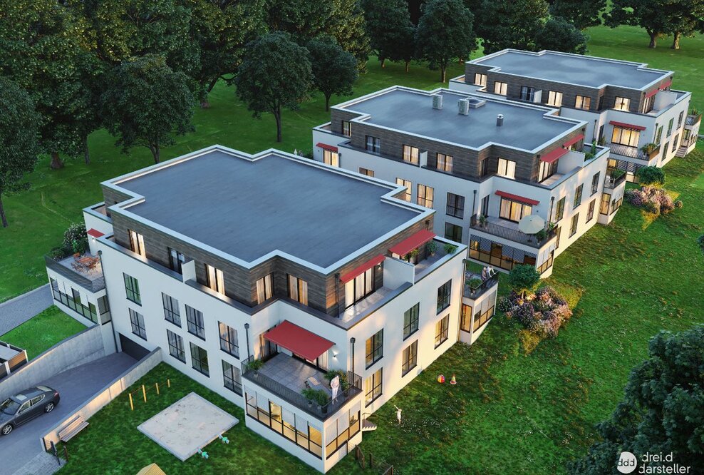 Neubauprojekt der KSK-Immobilien GmbH in Pulheim.