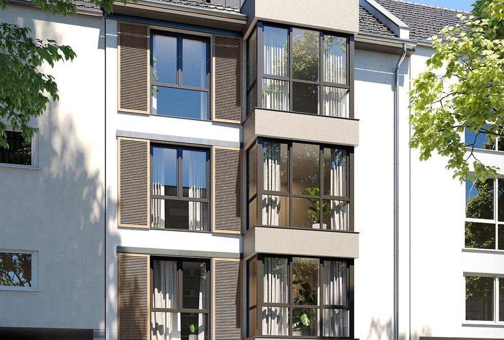 Neubauprojekt der KSK-Immobilien GmbH in Köln-Sülz.