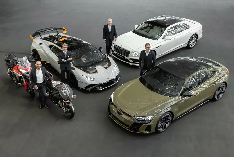 Teamplay in der Markengruppe: Audi, Lamborghini, Bentley und Ducati mit ambitionierten Zielen