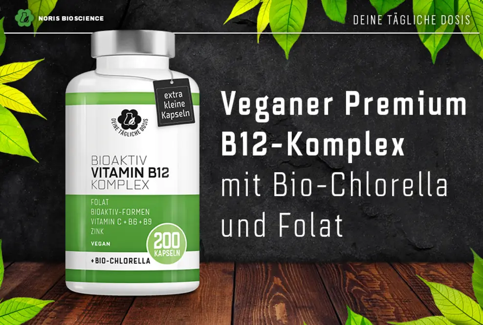 Noris Bioscience bringt innovativen B12-Komplex mit der Power-Alge Bio-Chlorella auf den Markt