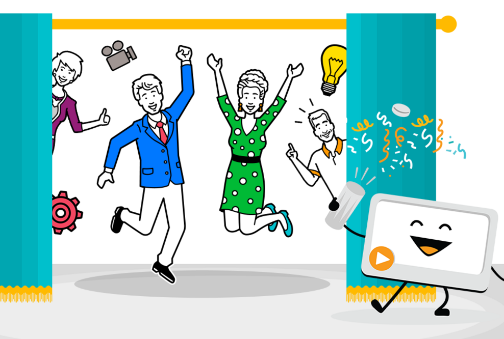 Ein neuer, intelligenter Illustrationsstil macht den simpleshow video maker jetzt noch CI-konformer