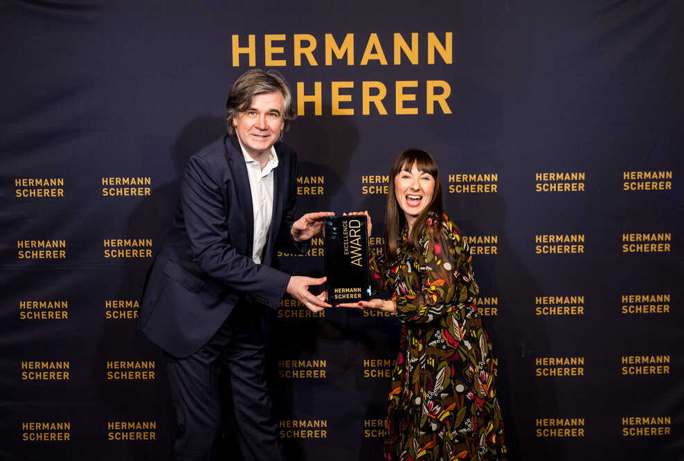 Martina Müller mit Excellence Award
