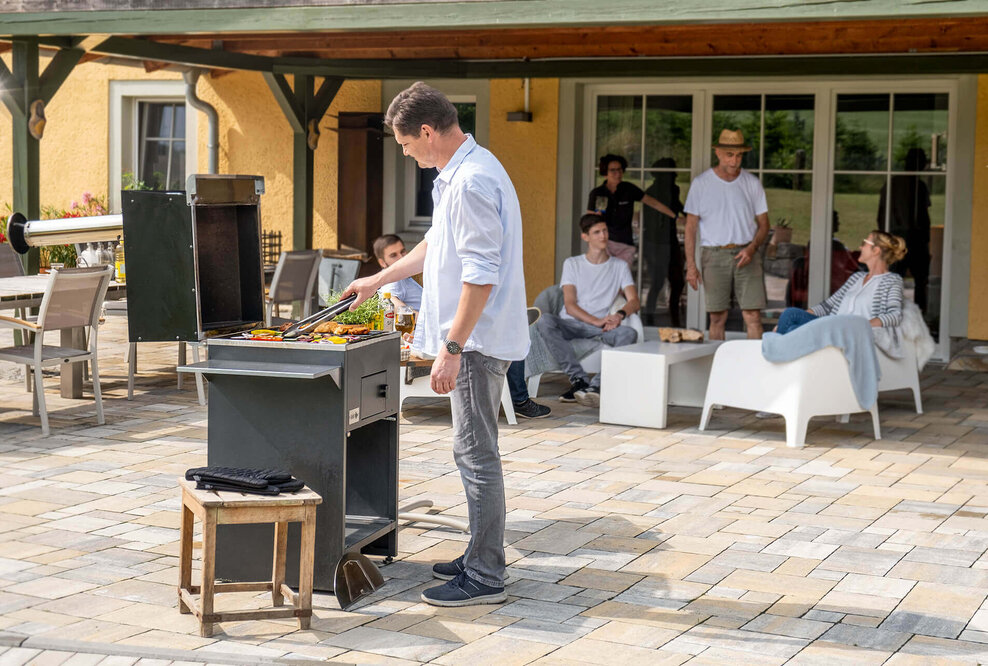 Focarius - ein All-in-One Gerät zum Grillen, Backen und Kochen