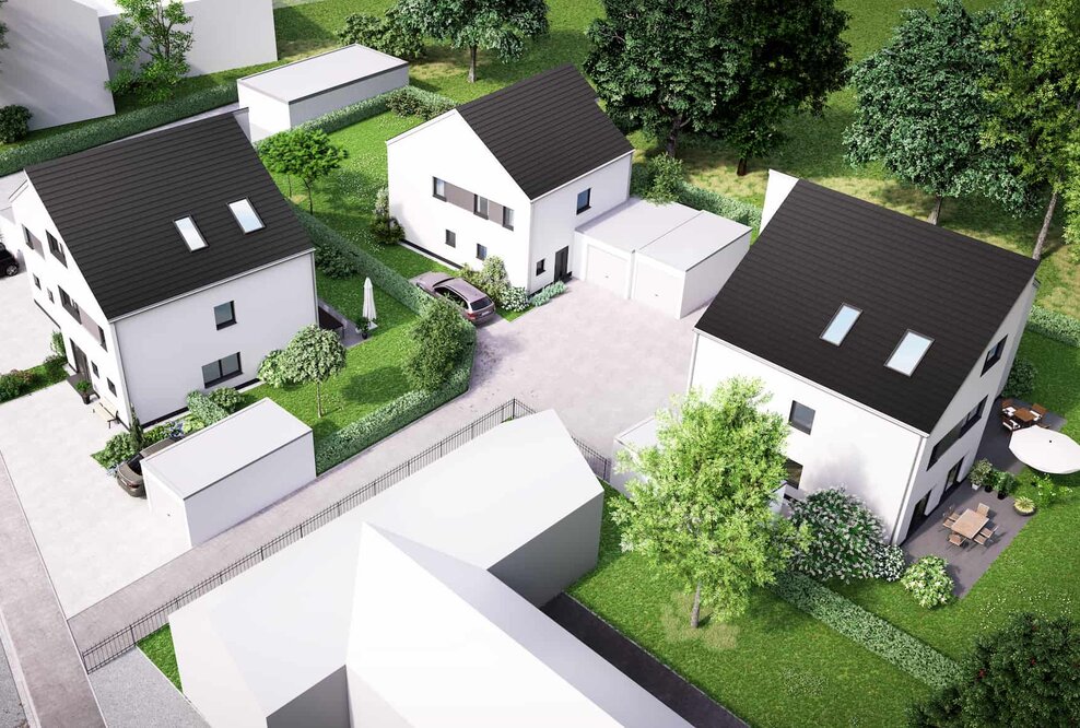 Neubauprojekt der KSK-Immobilien GmbH in Odenthal.