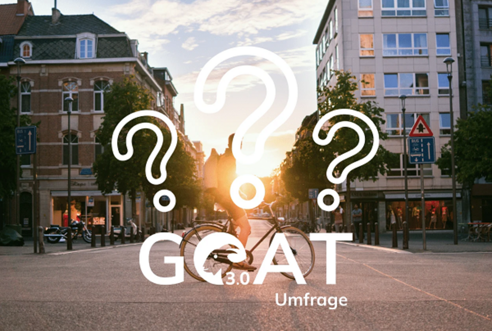 Umfrage zu Planungsprojekt "GOAT 3.0" startet jetzt. 