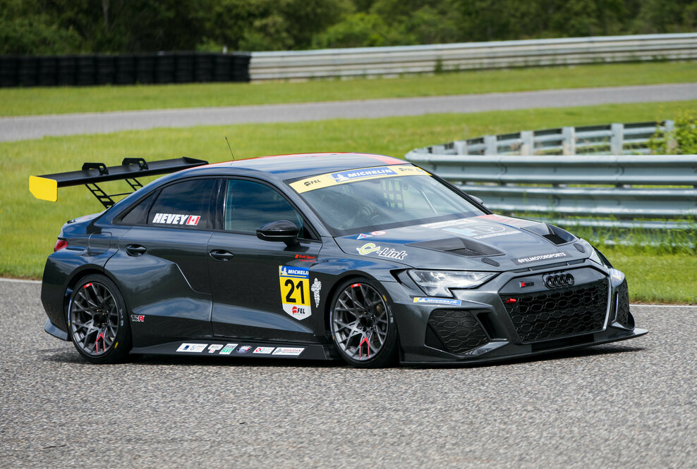 Starkes Wochenende für den Audi RS 3 LMS