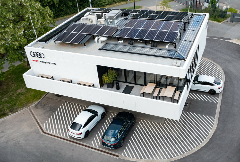 Audi rollt charging hub nach erfolgreicher erster Pilotphase weiter aus