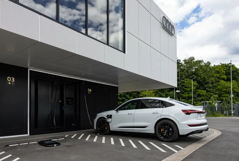 Audi rollt charging hub nach erfolgreicher erster Pilotphase weiter aus