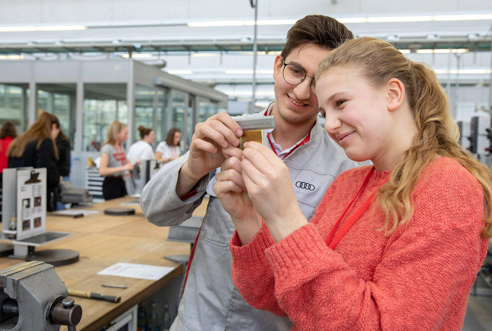 Blick hinter die Kulissen: Tag der Ausbildung bei Audi am 16. Juli