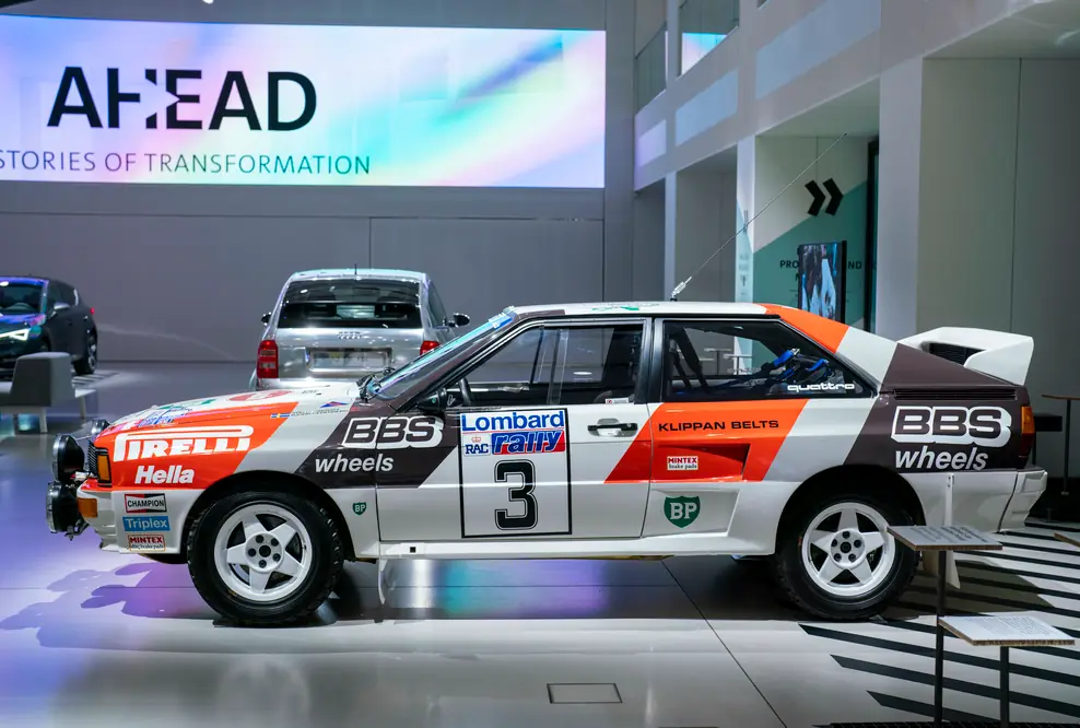 Audi Tradition zeigt legendäre Autos in Berlin