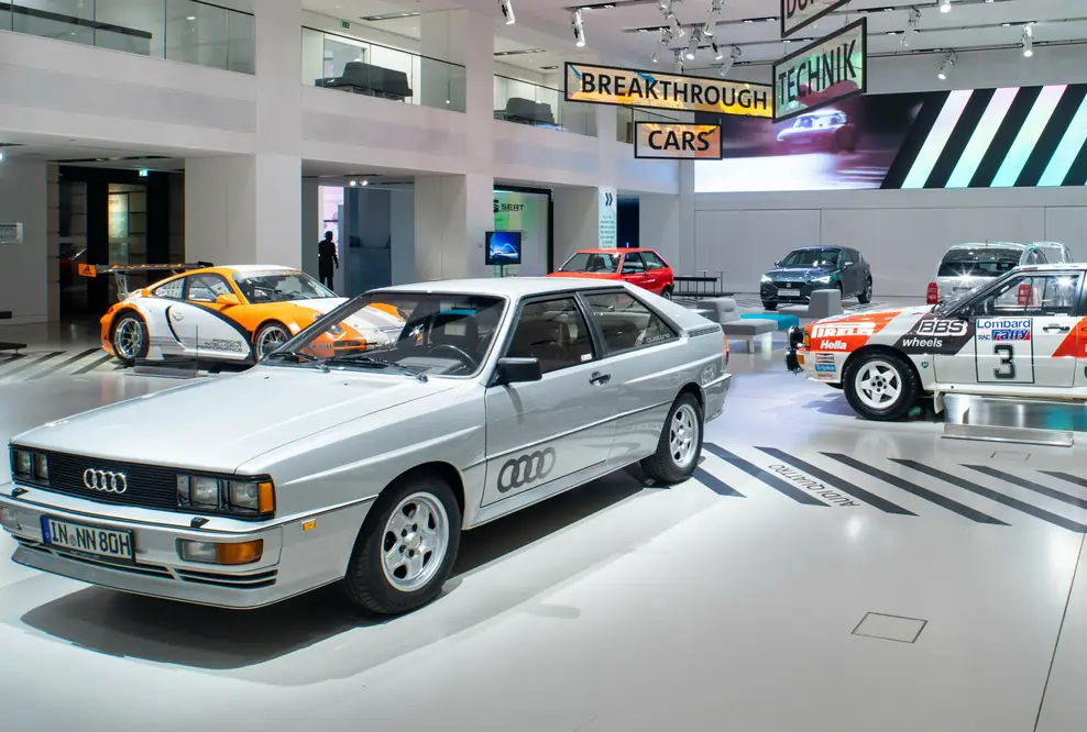 Audi Tradition zeigt legendäre Autos in Berlin