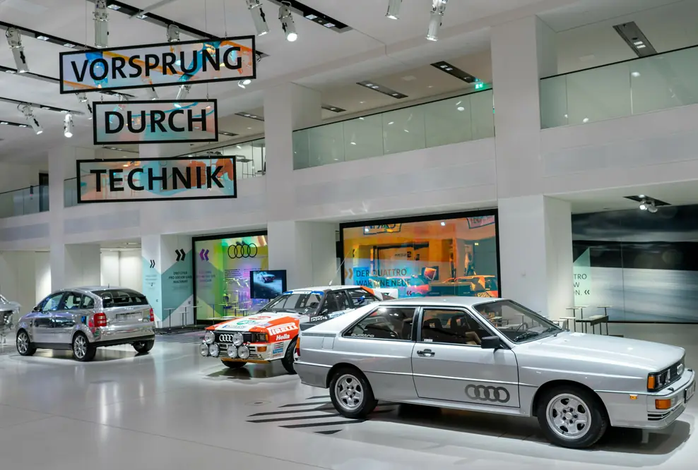 Audi Tradition zeigt legendäre Autos in Berlin