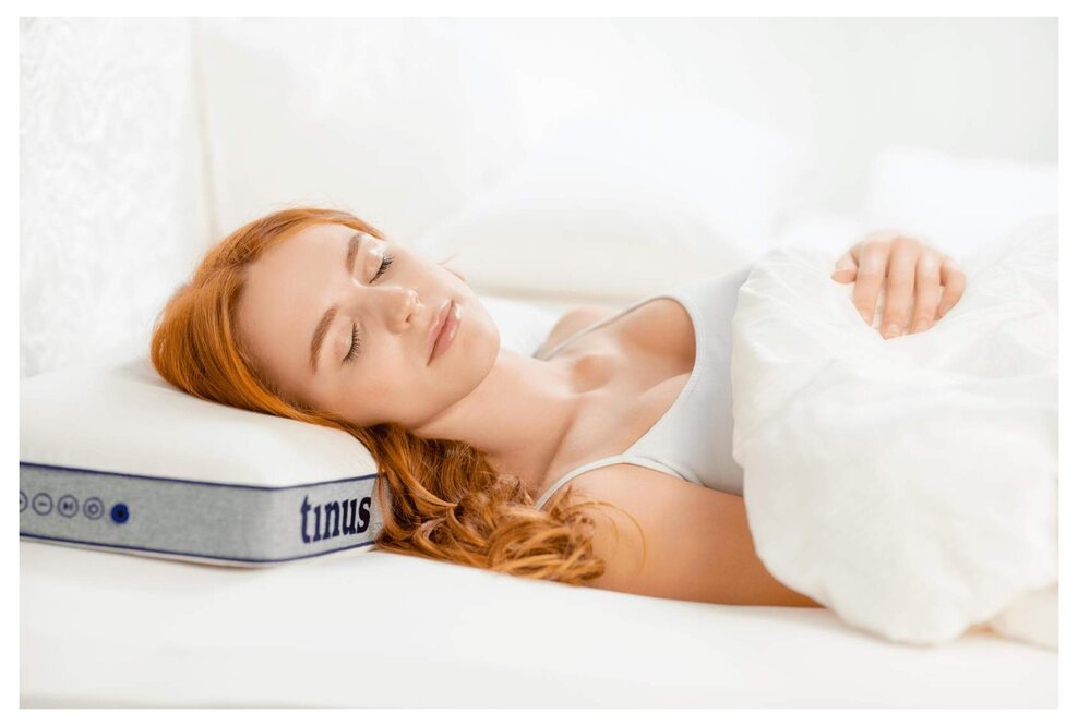 Die innovative Einschlafhilfe Tinus One analysiert deinen Schlaf und gibt individuelles Feedback