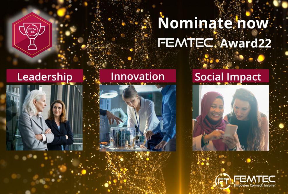 Femtec Award 2022: Bereits zum fünften Mal werden Role-Models ausgezeichnet