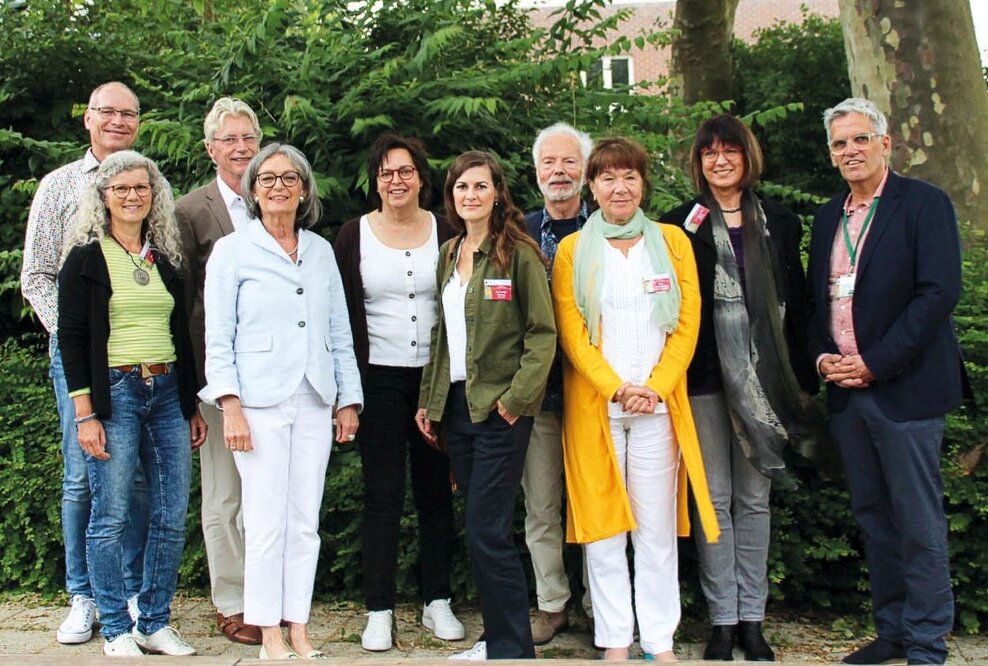 Referenten beim Symposion "Im Zentrum der Liebe"