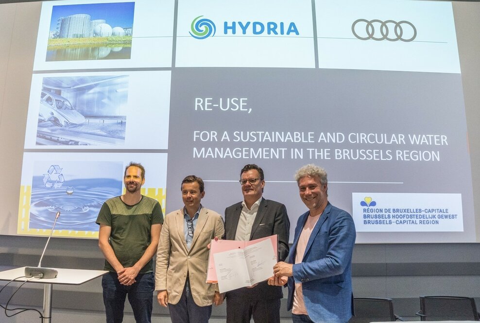 Wasser-Recycling bei Audi Brussels – Engagement für nachhaltige Nutzung von Wasserressourcen