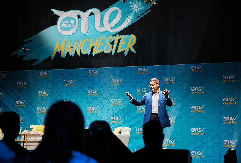 Zukunftsvisionen in Manchester: Audi bringt junge Talente zum One Young World Summit