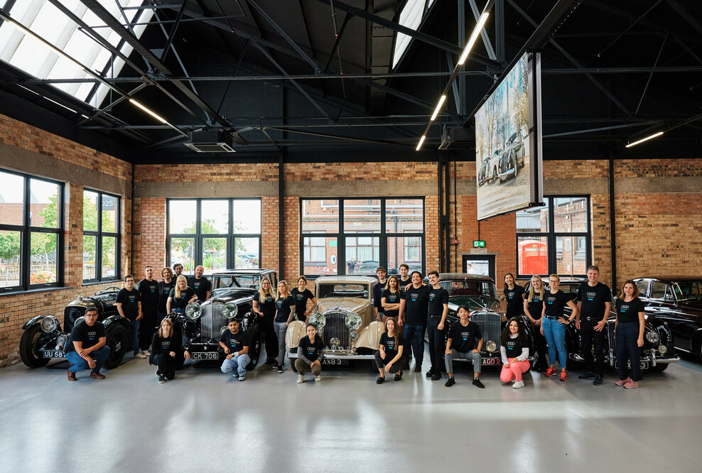 Zukunftsvisionen in Manchester: Audi bringt junge Talente zum One Young World Summit