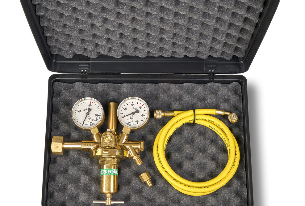 PERKEO-Stickstoff-Flaschendruckminderer