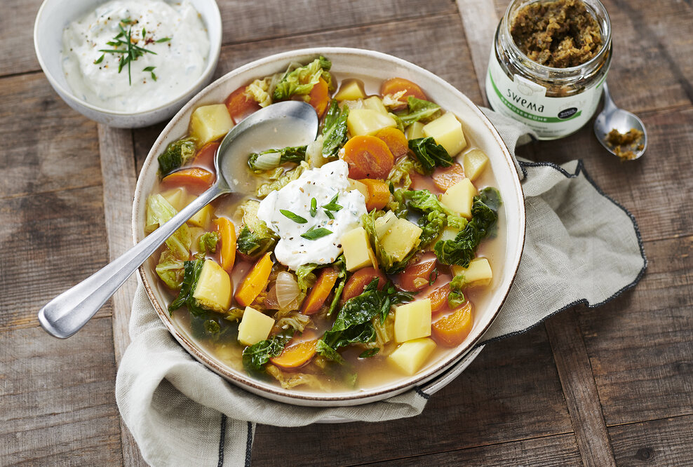 SweMa - Eintopf mit frischer Bio-Gemüsebrühe
