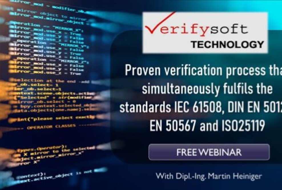 Kostenfreies Webinar: Praxiserprobter Verifikationsprozess der gleichzeitig verschiedene Normen erfüllt