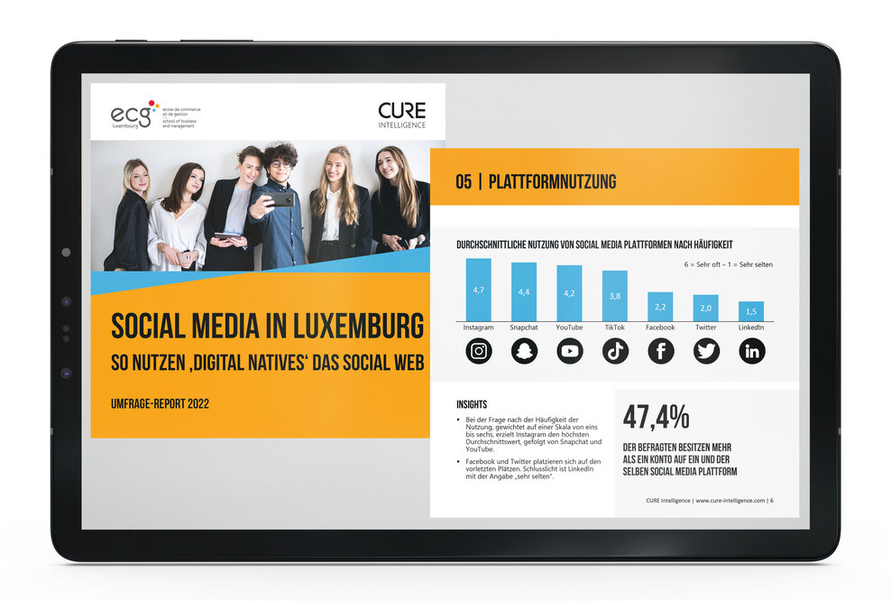 Social Media in Luxemburg - So nutzen ,Digital Natives' das Social Web