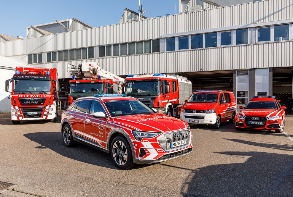 Die Werkfeuerwehr Audi Neckarsulm feiert Jubiläum: 125 Jahre Sicherheit, Prävention und Schutz