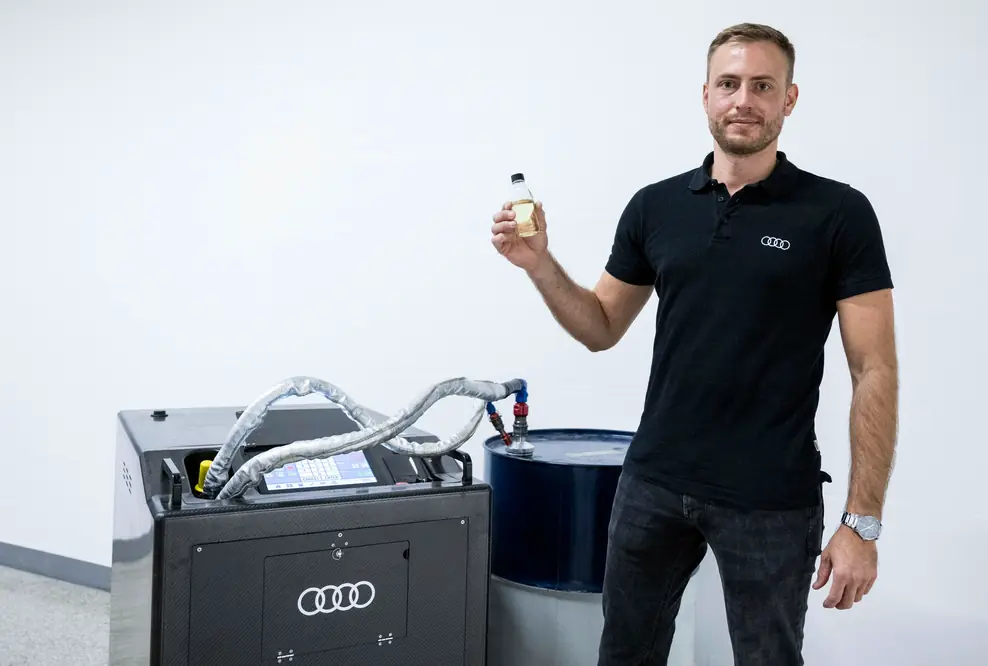 Dr. Fabian Titus, reFuels für den Audi RS Q e-tron