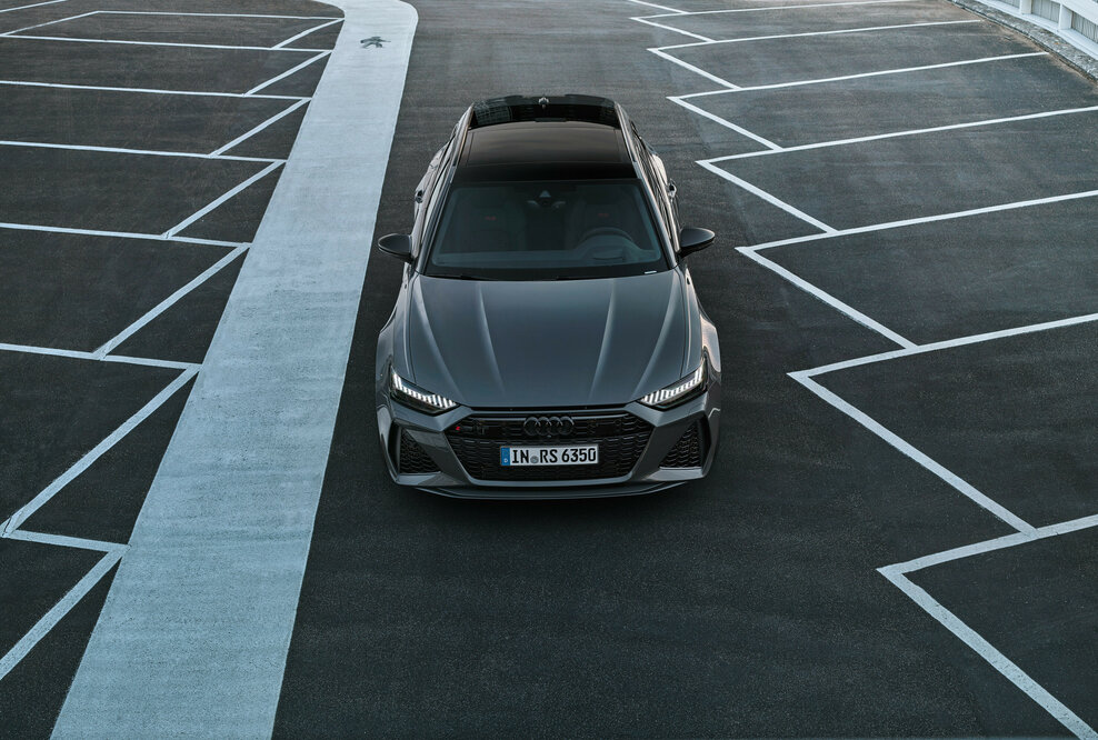 Audi RS 6 Avant performance - Farbe: Nimbusgrau in Perleffekt