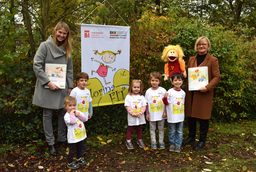 Das KiTa-Präventionsprojekt Florina Fit der BKK GILDEMEISTER SEIDENSTICKER feiert 15-jähriges Jubiläum