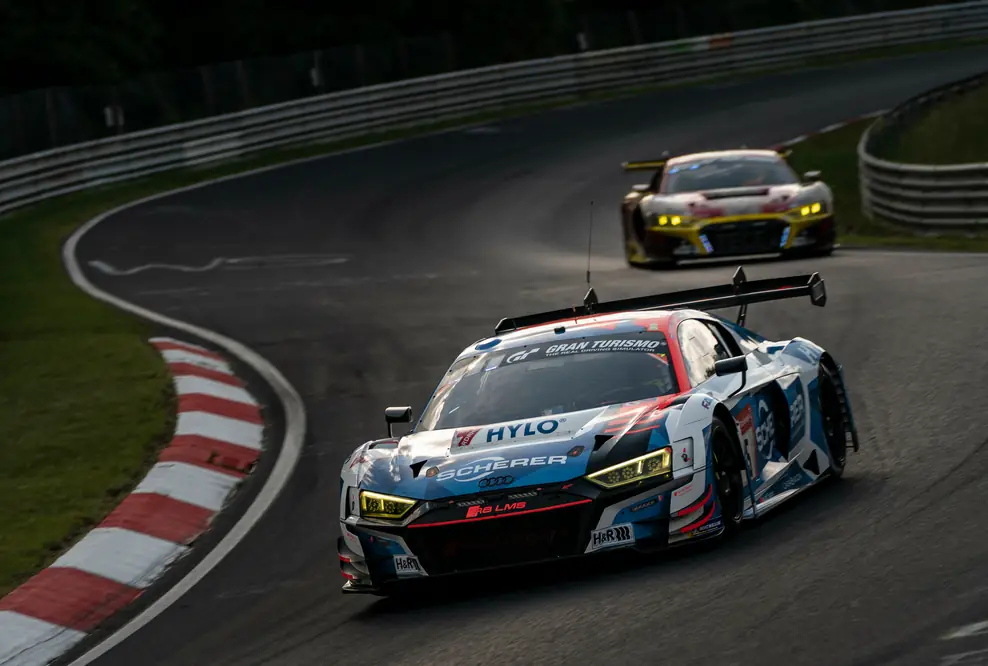 Audi R8 LMS #15 (Audi Sport Team Phoenix), Robin Frijns/Kelvin van der Linde/Dries Vanthoor/Frédéric Vervisch