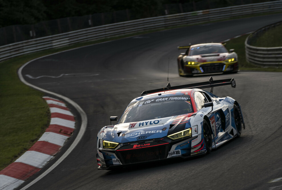 Audi R8 LMS #15 (Audi Sport Team Phoenix), Robin Frijns/Kelvin van der Linde/Dries Vanthoor/Frédéric Vervisch