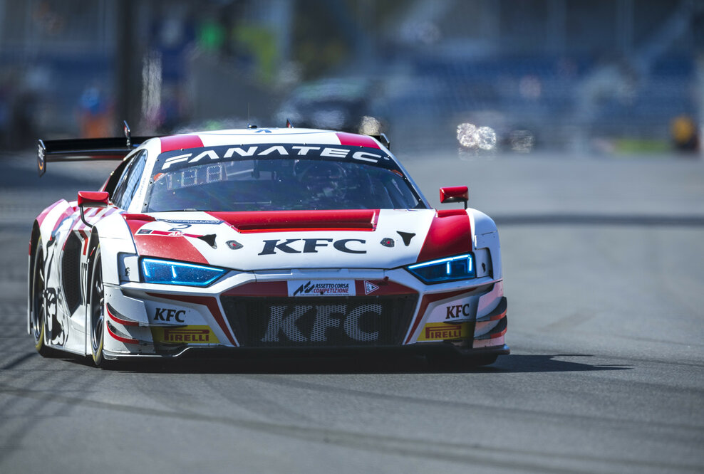 Audi R8 LMS #2 (KFC), Gary Higgon/Paul Stokell