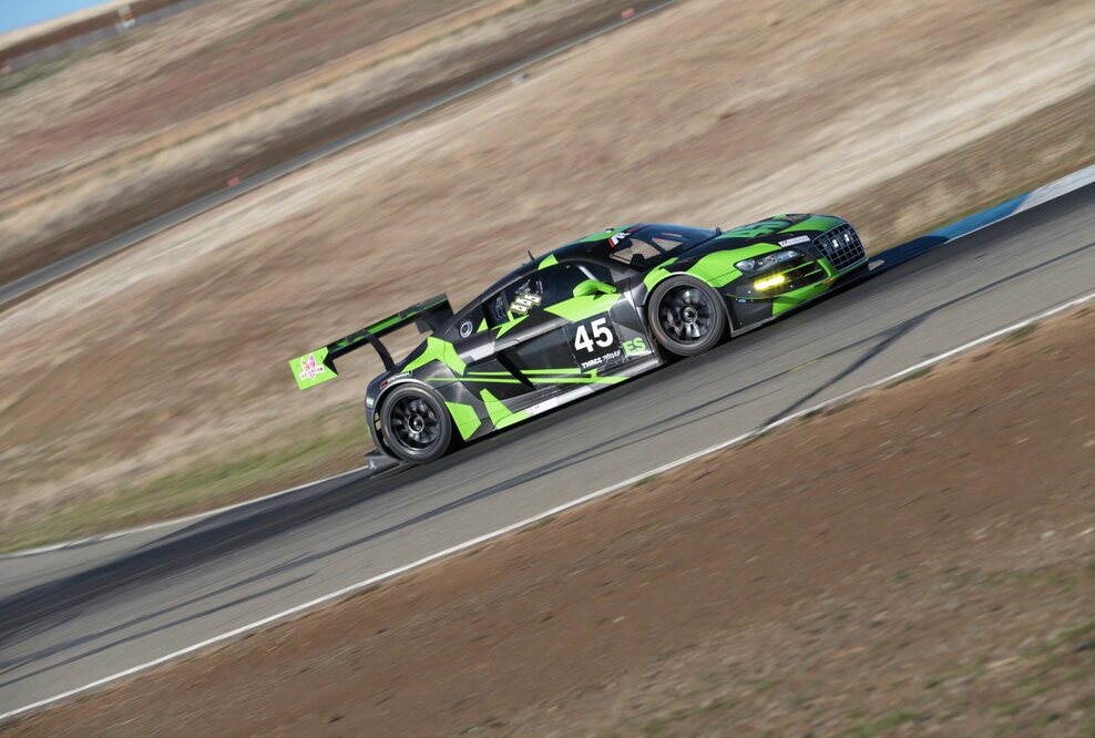 Audi R8 LMS #45 (Three Thieves Racing), Tom Burt/Phil Fogg/Kevin Roggenbuck/Rick Wright