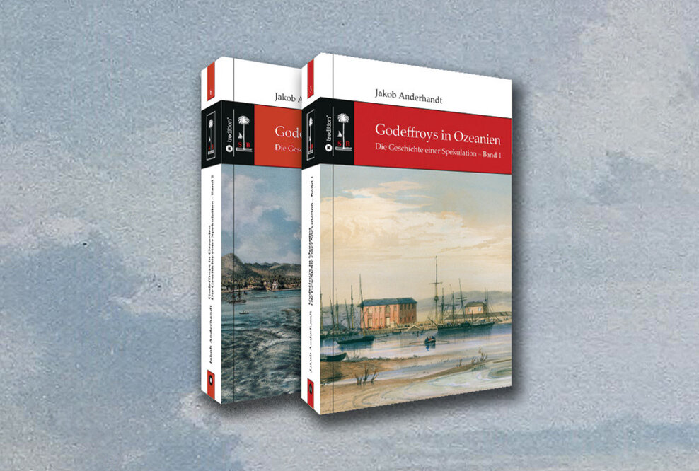 Godeffroys in Ozeanien, beide Bände in 3D