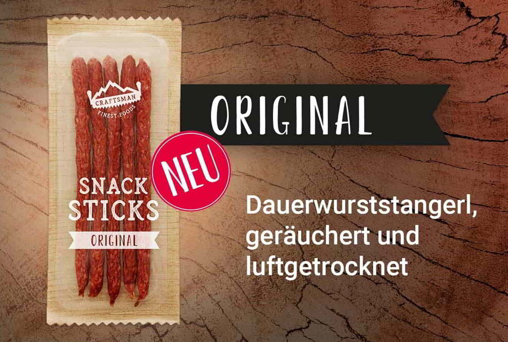 Snack Sticks Original - Mini Salami Wurst