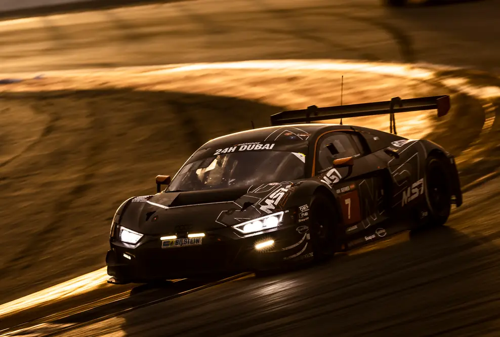 24h Dubai 2022 - Audi R8 LMS #7 (MS7 by WRT), Mohammed Saud Fahad Al Saud/Christopher Mies/Dries Vanthoor/Axcil Jefferies/Thomas Neubauer