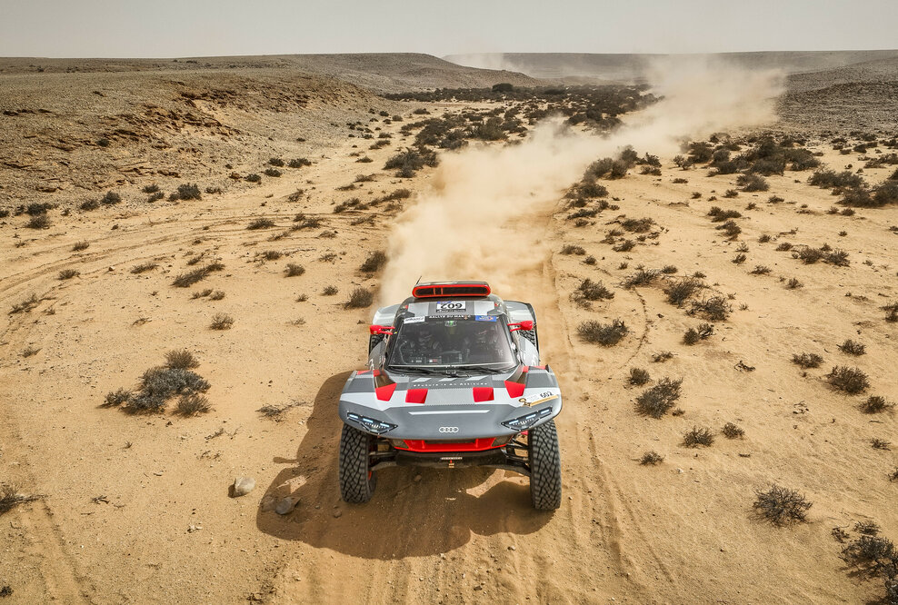 Rallye Marokko 2022 - Audi RS Q e-tron #602 (Team Audi Sport), Mattias Ekström/Emil Bergkvist