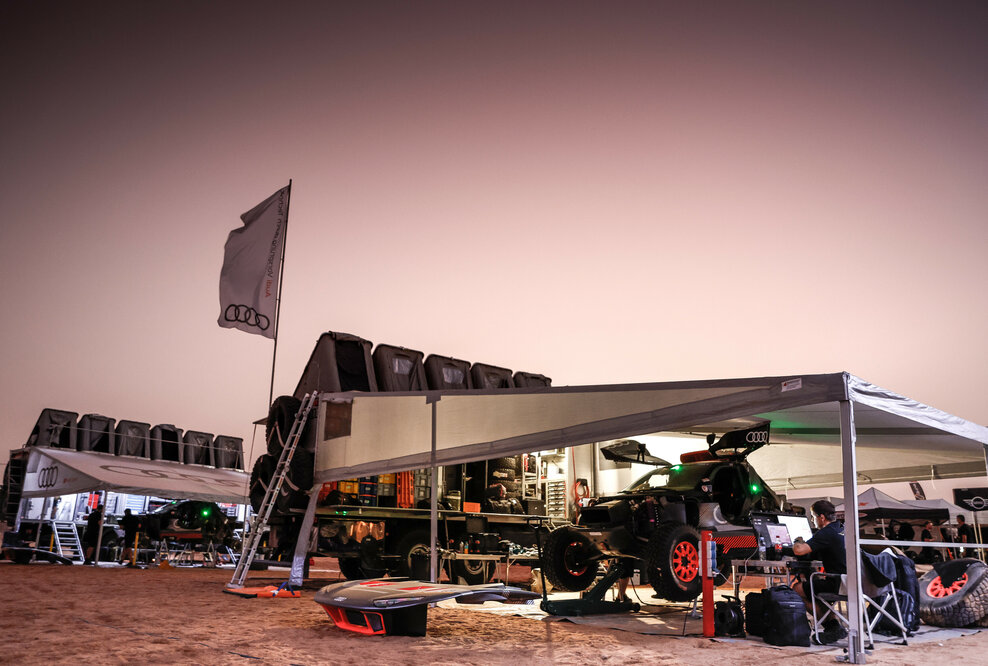 Rallye du Maroc 2022 Team Audi Sport