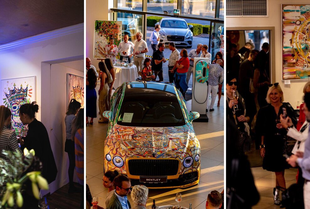 Max Mavior Ausstellung Frank Fluegel Galerie und Bentley Nürnberg