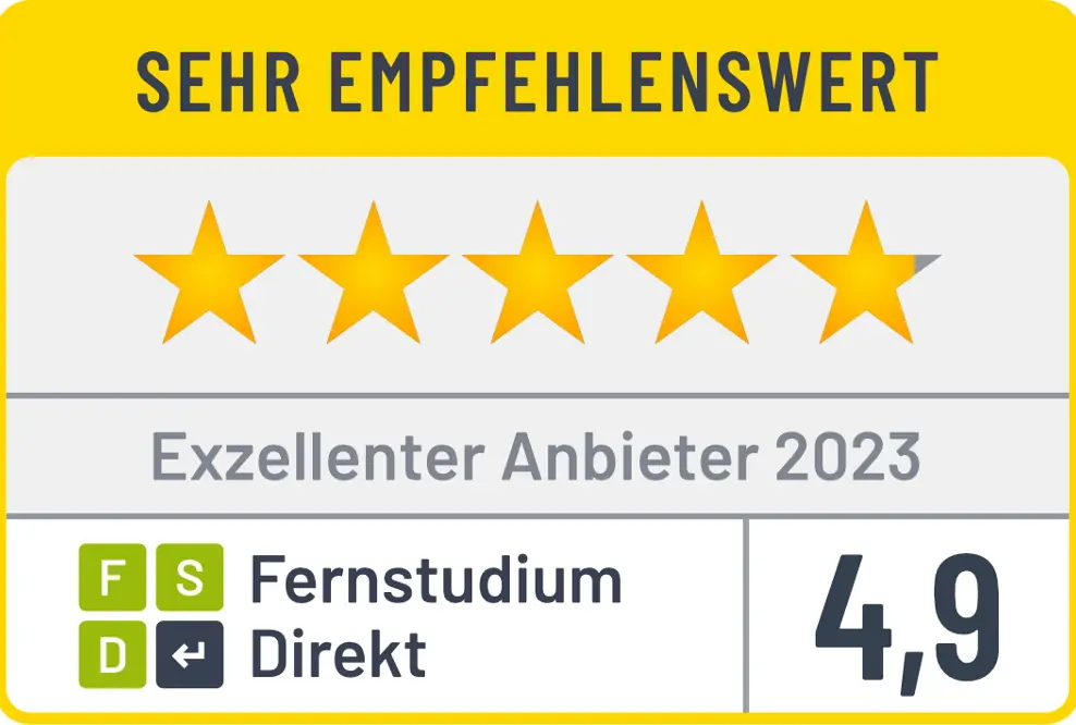 OfG / Online-Schule für Gestaltung zum achten Mal in Folge als „Exzellenter Anbieter“ ausgezeichnet