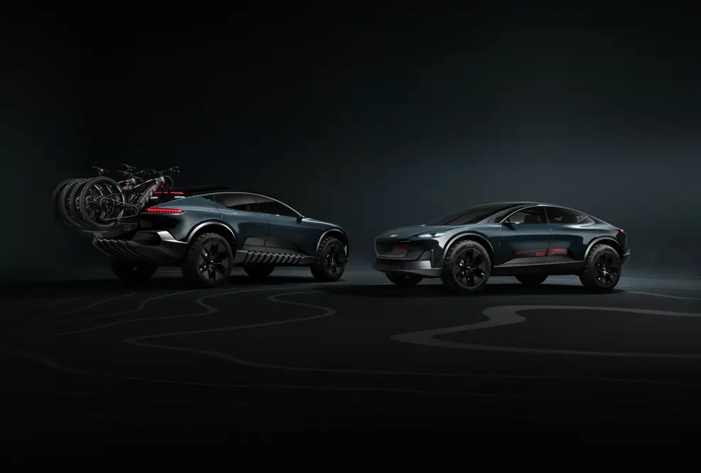 Audi activesphere concept Standaufnahme, Farbe: Arctic Teal