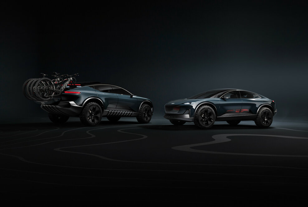 Audi activesphere concept Standaufnahme, Farbe: Arctic Teal